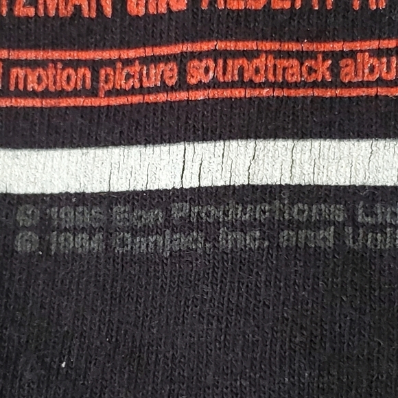 All Sport Vintage 90's Tee 007 James Bond black single stitch tee made in USA - Picture 15 of 16